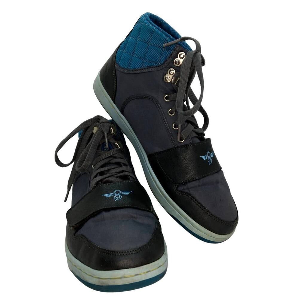 Creative Recreation Mens Pre-owned Two Tone Blue High Top Sneakers - sz. 11 1/2